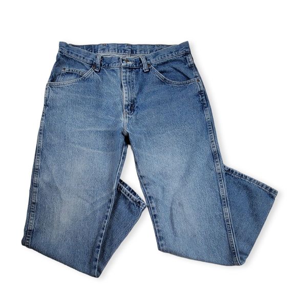 Wrangler Other - Wrangler Men's Jeans Size 34x29 Straight Regular Fit Color Blue Premium Quality
